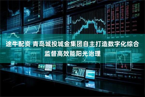 途牛配资 青岛城投城金集团自主打造数字化综合监督高效能阳光治理